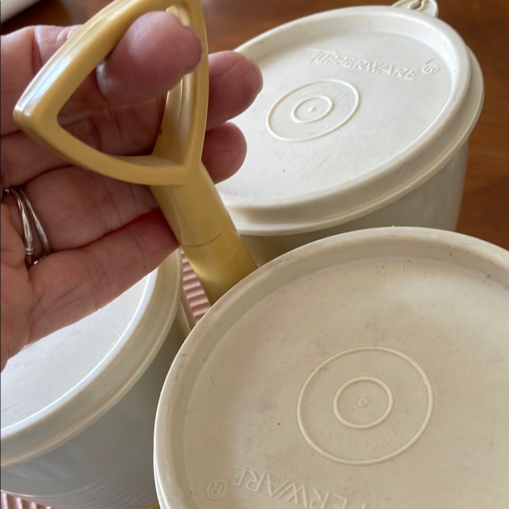 Tupperware Condiments Containers Set Vintage - Picture 3 of 9